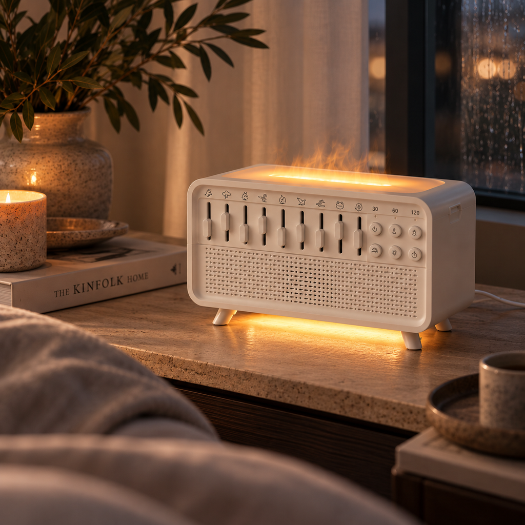 NORDREST SOVRADIO MED NATURLIGA LJUD OCH DOFTSPRIDARE